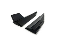 Glossy Black Rear Bumper Splitter Side Canards For Mercedes CLA C117 X117 2013-2019 pz101