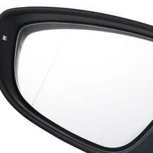 Driver Side Black Heated Mirror Assembly For 2016-2020 Volkswagen Passat LH Power Paintable w/ Signal Light