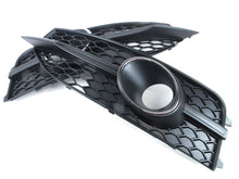 Left+Right Front Bumper Lower Fog Light Cover Grille for Audi A7 S-Line / S7 2012–2015