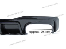 Gloss Black Rear Diffuser & Exhaust Tips for Audi A7 C8 S-line 2019-2024 di85