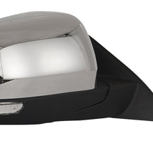 Right Side Mirror Assembly For 2014-2022 Jeep Grand Cherokee Power Heated Chrome w/ Signal Light