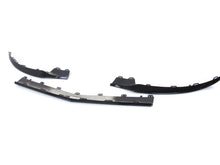 Gloss Black Front Splitter Molding Trims For Mercedes W207 C207 Coupe AMG 2014-2017