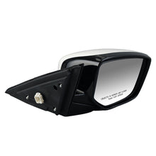 5Pin Left+Right White Mirror Side Heated Foldaway For Honda Accord Coupe 2008-2011 2012