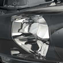 For 2017-2018 Mazda 3 Passenger+Driver Clear Headlights Headlamps Black Halogen