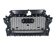 Gloss Black Front Mesh Grille For AUDI A3 8V S3 2013-2016 fg121