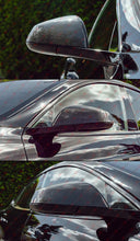 Add-On Real Carbon Fiber Mirror Cover Caps fit for 2021-2023 Tesla Models S