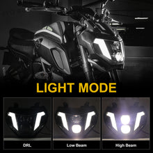 LED Headlight Assembly For Yamaha FZ09 MT09 2014 2015 2016/MT07 2019 Plug & Play