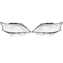 Pair Clear Front Headlight Lens Covers for Lexus RX350 / RX450h 2012–2015 Headlamp Shell Left+Right
