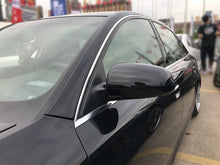 Gloss Black Side Mirror Cover Caps Replace For AUDI A4 B7 B6 2002-2008 mc53