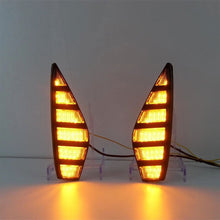 3-Color LED DRL Fog Lights Turn Signals For Honda Civic 2025+ – White / Amber / Blue