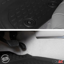 4pcs Floor Mats Liner for Audi A4 Allroad 2017-2023 Black TPE All-Weather