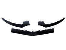 Gloss Black Front Splitter Molding Trims For Mercedes W207 C207 Coupe AMG 2014-2017