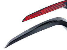 Gloss Black Front Bumper Side Air Vent Trim For BMW X3 X4 G01 G02 19-21 M Sport