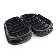 Gloss Black Front Bumper Kidney Grille For BMW 3 Series E46 4 Door 2002-2006 Facelift