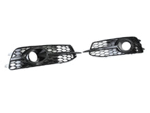 Front Bumper Fog Light Grill Cover for Audi A6 C7 S-line S6 2012 2013 2014 2015
