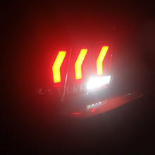 LED Tail Lights w/ Red Tube Black For Ford Mustang Sequential Signal 1999-2004