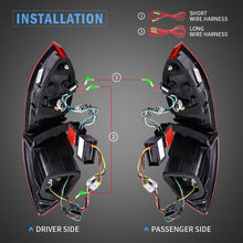 Smoked LED Tail Lights For 2011-2014 Volkswagen Jetta MK6 W/Sequential