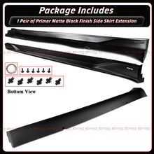 For 2025-2026 Tesla Model Y Juniper Yofer Design Matte Black Side Skirt Extension