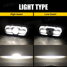 65W LED DRL Headlight Dual Front Lamps for Softail Fat Bob / Fat Bob 114 FXFBS