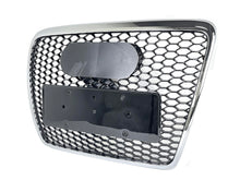 Honeycomb Front Grille Chrome for Audi A6 C6 2005-2011