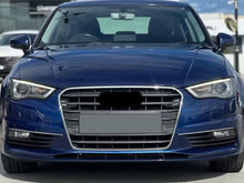 Dark Grey Front Bumper Grille w/ Chrome Frame For Audi A3 S3 8V 2014–2016