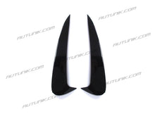 Glossy Black Rear Canards Side Air Vent Trims for Mercedes W205 Coupe C205 C300 C43 AMG 2015-2023