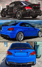 For 2007-13 BMW E82 125i 135i 1M PSM Style Real Carbon Fiber Trunk Spoiler Wing