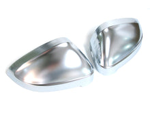 Matte Chrome Mirror Cover Caps for AUDI A4 B9 S4 A5 S5 RS5 2017-2024