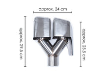 Chrome Exhaust Muffler Tips For Mercedes CLS W218 CLS63 AMG 2011-2017 et89