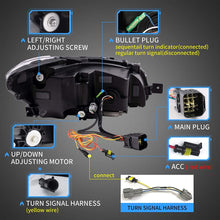 LED Reflector Headlights For 2015-2021 Subaru WRX &STI W/Startup Animation