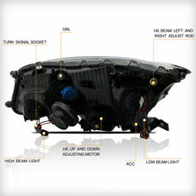 Demon Eye Headlamps For 2008-2012 Honda Accord Sedan Headlights Left+Right