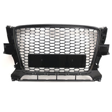 Front Bumper Radiator Grille Grill Honeycomb Gloss Black For Audi Q5 2009-2012