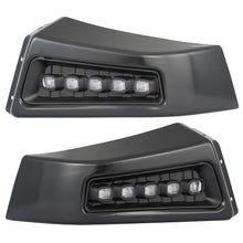 Front Bumper Turn Signal Lamp For 2021 2022 2023 Ford F150 F-150 Raptor Style W/LED Lights