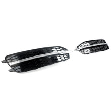 Front Fog Light Grille Cover for 2012-2015 Audi A6 S-line S6 2012-2015