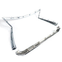 Front Upper Grille Mesh Chrome Black For 2016-2019 Lexus RX350 RX450H Base Sport