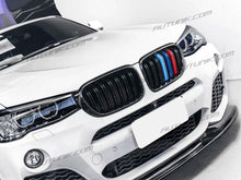 M-Color Double Slats Front Kidney Grille for BMW X3 F25 X4 F26 LCI 2014-2018