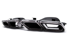 Black Rear Diffuser + Chrome Tips for Mercedes W222 E-Class AMG PRE-LCI 2014-2017