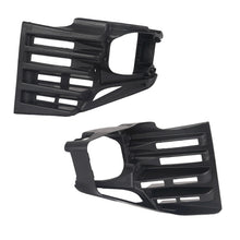 5PCS Front Upper Grille W/Trim Molding Fog Light Trims Set Fit Lexus ES300H ES350 2016-2018