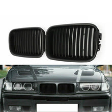 Matte Black Front Kidney Grill For BMW 3-Series E36 M3 Coupe 1992–1996