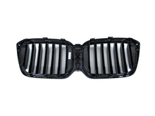 Black Kidney Grille For BMW X3 G01 X4 G02 LCI 2022-2024 No Camera
