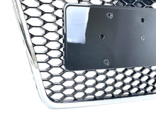 Honeycomb Front Grille Chrome for Audi A6 C6 2005-2011