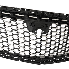Silver Front Bumper Upper Grille Grill For Cadillac XT5 2016-2023 No Camera