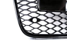 For Audi Q7 2005-2015 Front Bumper Radiator Vent Mesh Grille Grill Gloss Black