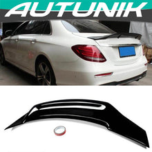 Gloss Black Rear Trunk Spoiler For 2017-2023 Mercedes E-Class W213 Sedan E63
