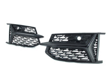 Pair L+R Honeycomb Fog Light Grille For AUDI A6 C8 S-line S6 2019-2023 2024
