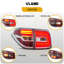 Clear LED Tail Lights Assembly For Nissan Armada 2017-2020 Patrol Y62 2012-2019 Rear Lamps