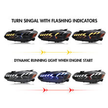 Dragon-Style LED Sequential Headlights for Honda Civic 2022-2024 DRL Assembly