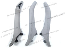 7pcs Leather Inner Interior Door Pull Handle Trim Cover For BMW 5 Series F10 F11 2010-2016 it38