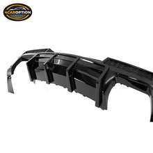 Fits 2014 2015 Chevrolet Camaro Ikon Style Rear Diffuser Bumper Lip Spoiler Gloss Black PP