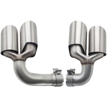 Chrome Exhaust Tips Sporty for Porsch Cayenne E-Hybrid 9Y0 9Y3 2019-2024
